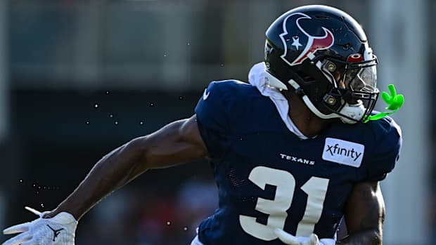 Houston Texans rookie running back Dameon Pierce